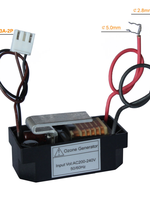 220V 110V DC12V 500MG ozoniseur purificateur d'air maison nettoyant générateur d'ozone purificateur d'air pièces pièces d'alimentation à l'ozone