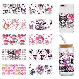 Autocollants UV personnalisés en usine, plusieurs tailles, pour enveloppes, gobelets et tasses (matériau caoutchouc) - Impression d'emballages - Product Image 3