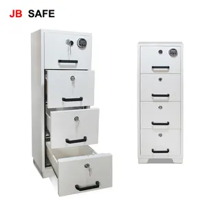 JB safe 4 drawer file cabinet 2 hours fireproof filling cabinet fireproof safety box
