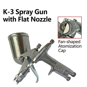 Venta Directa de Fábrica, Pistola de Pulverización Neumática HVLP SALI K-3 de Alta Calidad con 3 Años de Garantía - Product Image 6