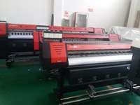 Impresora de inyección de tinta Myjet 2,5 m para máquinas XP600/I3200 de gran formato para pequeñas empresas Flex Banner Printer