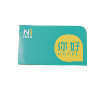 Porta Tarjetas de Hotel de Papel de Lujo, Tamaño Personalizado, Estampado Dorado en Relieve, Diseño Universal, Funda para Tarjetas, Sobre