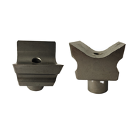 Pisau Mulcher Pengganti Aftermarket 220045 10290-5T Ulir 1/2" Serrasi Empat Sudut Gigi Mulcher Kehutanan