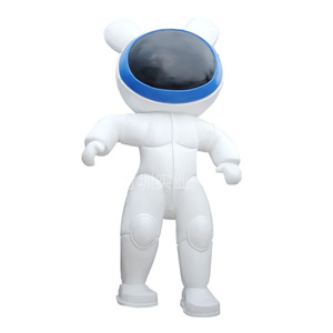Sculpture de lapin spatial en plastique renforcé de fibres de verre, à poser au sol en extérieur, figurine animale artistique contemporaine, en résine faite à la main - Product Image 5