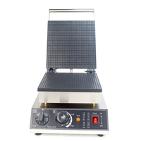 Machine à snack industrielle BAOKANG HT-3D, antiadhésive, pour cornets de glace, taiyaki, gaufres, omelettes, pain, garantie 1 an