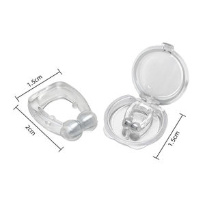 ที่หนีบจมูกซิลิโคนแม่เหล็กป้องกันการนอนกรน พร้อมแผ่นแปะจมูกเพื่อการนอนหลับที่ดีขึ้นและการปรับปรุงระบบทางเดินหายใจ - ผลิตภัณฑ์ดูแลสุขภาพ - Product Image 6