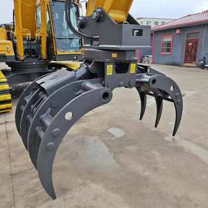Vendita calda STND escavatore rotante idraulico afferrare <span class=keywords><strong>Log</strong></span> <span class=keywords><strong>Grab</strong></span> pietra di legno Grabber - Product Image 4