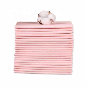 Rosa 2025 di alta qualità assorbimento cane PEE PEE <span class=keywords><strong>Mat</strong></span> Pet fasciatoio usa e getta assorbente tappetino per neonati - Product Image 5