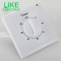 Tip 86 Zamanlayıcı Anahtar Kontrol Cihazı Geri Sayım Otomatik Kapanma Su Pompası Zamanlayıcı Soket Paneli LiKE Elektrikli