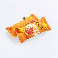 Sachet à fond plat personnalisé avec logo pour emballage de crème glacée, bâtonnets glacés, chewing-gum et gelée, triple couche, étanche à l'humidité, en Mylar, vente chaude