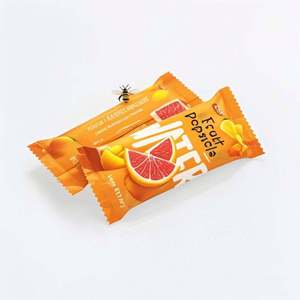 ถุงซิปปิดผนึกด้วยความร้อนสามชั้นถุงด้านล่างแบนบรรจุภัณฑ์ไอศกรีมไอติมโลโก้แบบกำหนดเอง - Product Image 2