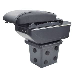 Vtear para <span class=keywords><strong>Hyundai</strong></span> <span class=keywords><strong>I30</strong></span> Reposabrazos de la interfaz USB de la caja de almacenamiento hilo rojo coche-estilo <span class=keywords><strong>interior</strong></span> ABS brazo resto Accesorios parte - Product Image 1