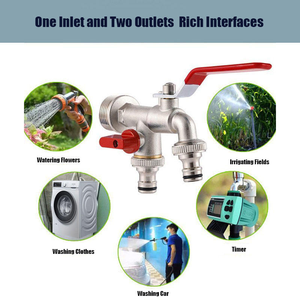 <span class=keywords><strong>Robinet</strong></span> de machine à laver domestique moderne en laiton à <span class=keywords><strong>double</strong></span> commande et bec carré, antigel, pour salle de bain, appartement, <span class=keywords><strong>jardin</strong></span>, extérieur - Product Image 6