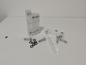 Pièce de rechange YJ-170 pour jauge de niveau d'huile de compresseur d'air, distance entre centres 170 mm - Product Image 2