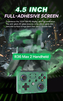 Console de jeu portable rétro R36 MAX 2, 64 Go, WIFI, système Linux, écran IPS 4,5 pouces, jeux intégrés, RK3326