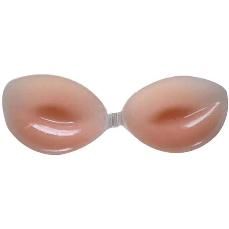 New Design Bra Cup Size A B C Adhesive Silicone Gel Sticky Strapless Backless Invisible Bra Push Up