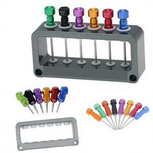 Juego de 6 Destornilladores para Implantes Dentales SureMed Instruments MZ-2464 para Restauración de Implantes, Acero Inoxidable de Precisión, Reutilizables - Product Image 1
