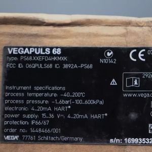 Radar de niveau Fieldbus VEGAPULS 68, température ambiante : -40°C à 80°C - Product Image 1