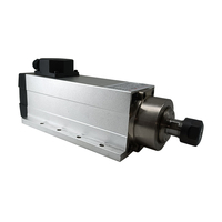 Máquina de Venta caliente Matic Spindles 6.0KW Refrigerado por aire 12000 Rpm Motor de husillo 18000RPM ER32 para Kits de grabado Fresado