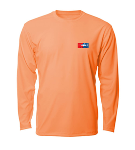 เสื้อตกปลาป้องกันแสงแดดแบบสั่งทำพิเศษ ดีไซน์เองได้ UPF50 แห้งเร็ว แขนยาว ลายปลา สำหรับผู้ชาย ตกปลาและกิจกรรมกลางแจ้ง - Product Image 2
