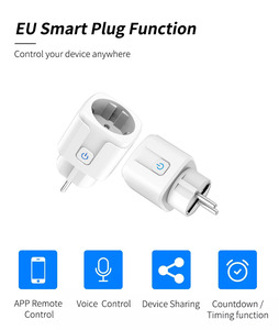 <span class=keywords><strong>Prise</strong></span> intelligente WIFI Tuya, <span class=keywords><strong>prise</strong></span> intelligente avec moniteur d'énergie, numérique, 16A, prises EU, contrôle à distance <span class=keywords><strong>par</strong></span> Alexa Google Home - Product Image 4