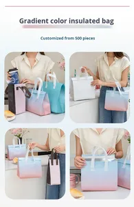 Food Delivery Thermal Insulated Non-Woven Cooler Bag with Solar Panel Zipper Closure Waterproof & Portable - Product Image 6