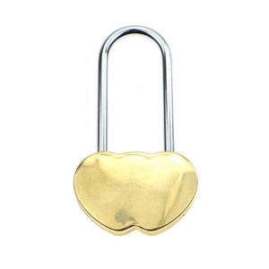 กุญแจล็อค YH1027 ทนทาน สลักลายหัวใจคู่ ล็อคเพื่อความปลอดภัย ของขวัญแต่งงาน ของขวัญสำหรับคนรัก กุญแจแห่งความรัก กุญแจสำหรับเทศกาล กุญแจสำหรับโฆษณา - Product Image 4