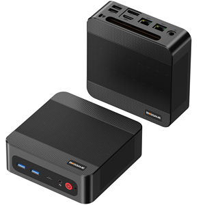 Mini PC BOSGAME P3 Pro, AMD Ryzen 9 7940HS, 16GB DDR5, 1TB PCIe SSD, Doble LAN, Wi-Fi 6E/5.2, 4K, Triple Pantalla, Computadora de Escritorio - Product Image 5