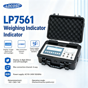 Bilancia Digitale per Pesatura Assale LP7561, Piattaforma in Acciaio Inossidabile, Indicatore di Precisione - Product Image 1
