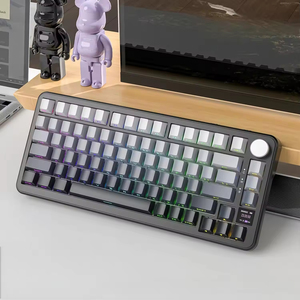 Clavier mécanique sans fil ATTACK SHARK X85 PRO Tri-mode 75 % avec joint, écran TFT, bouton rotatif, RGB, pour le gaming, échangeable à chaud - Product Image 5