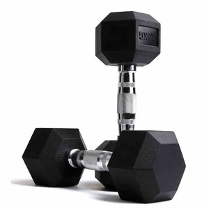 Hot Sale Hexagon Rubber Coated Dumbbell Gym Use <strong>Home</strong> Use <strong>Weightlifting</strong> Dumbbell <strong>for</strong> Man Dumb Bell <strong>Set</strong> - Product Image 1