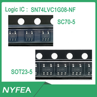NYFEA SN74LVC1G08DCKR CE5 SC-70-5 Circuit intégré logique porte AND 2 entrées, sortie isolée à coupure de courant, Push-Pull, 1.65V-5.5V, Fabriqué en Chine