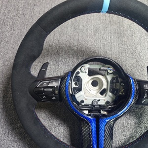 Volante Deportivo Completo de Alcántara para BMW F10 F15 F30 F36 M3 M5, Volante Multifunción para BMW F10 F15 F30 F36 M3 M5 - Product Image 5