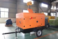 Petit compresseur d'air de 400 CFM, 12 bars, 175 psi, Tanzanie, Cummins 4BT, 93 kW, compresseur Aria portable, démolition, construction de ponts