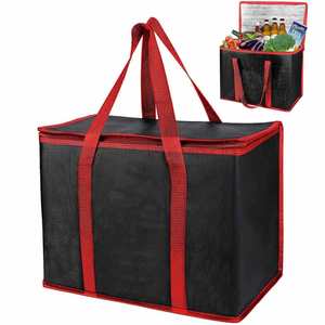 Sac isotherme souple pour bouteille de vin, idéal pour la livraison de repas, les pique-niques et le camping – Fournisseur d'or, promotionnel et économique - Product Image 1