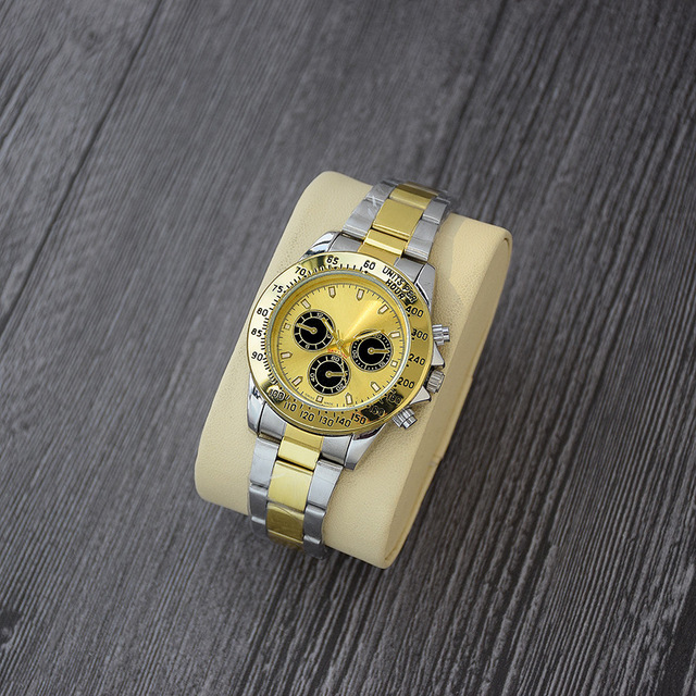 Quartz Watch Steel Band Classic Business Watch for Both Men and Women