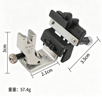 SY-417 Garniture élastique tout-en-un réglable avec plis à prix réduit pour usages multiples, accessoire de machine à coudre