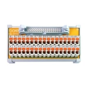 โมดูลรีเลย์บอร์รีเลย์ CJ1-XV34M โซลิดสเตต ตัวเชื่อมต่อแบบติดตั้งบนราง DIN หลายช่องสัญญาณ SPDT IDC MIL Horn Connector - Product Image 1