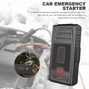 Démarreur de batterie compact et léger 12V 5400-10000mAh, Power Bank et booster de batterie de voiture pour urgences routières - Product Image 6