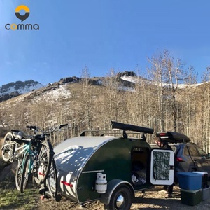 Autocaravana ligera Campervans, caravana <span class=keywords><strong>anfibia</strong></span> de lujo, remolque 4x4, con estante de techo - Product Image 3