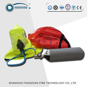Shanghai-Fangzhan Brandbestrijdingsuitrusting Nooduitgang Ademhalingsapparaat Lichtgewicht EEBD Tas Kap 15min 3L CCS/EC - Product Image 2