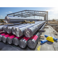 Barre en acier inoxydable de la série AISI 300 304/304L/316/316L, diamètre 25-200 mm, surface BA, marque Guomai, ASTM/EN/DIN, soudage, pliage