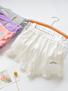 <span class=keywords><strong>Pantaloncini</strong></span> da ragazza Qianchuan, nuova collezione estate 2024, gonna casual, pantaloni versatili e alla moda per adulti, modello ampio a tre pollici. - Product Image 3