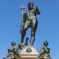 Statue de la mythologie grecque en Bronze, statuette de la personnalité de la nature, moulage platine chinoise