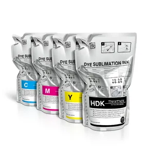 Bolsa de tinta de sublimación CMYK/HDK de 1L/bolsa de alta calidad con Chip para impresora de transferencia de sublimación Eps de la serie F6270 F6200