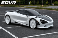 Rines EVOR Forjados en Cromo 5x114.3 5x130 5x12 con Diseño de Rayos de 15 16 18 19 20 22 23 Pulgadas para Autos de Lujo AUDI y Tesla