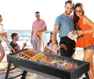 Parrilla Portátil Plegable y Desmontable de Estilo Tradicional para Exteriores y Hogar, Venta al por Mayor de Fábrica - Product Image 4