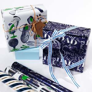 Papel de regalo metálico al por mayor 43*300 cm papel de regalo embalaje - Product Image 3