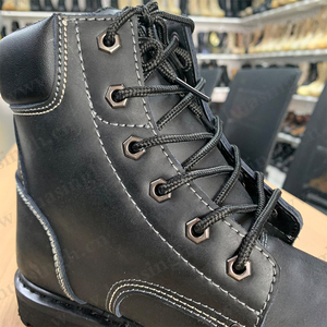 LXG, boscaiolo lavoratore Anti-foratura duro <span class=keywords><strong>scarpe</strong></span> da lavoro pesanti linea industriale Anti-hit stivali di sicurezza con punta in acciaio HSB277 - Product Image 5