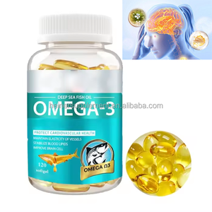 Capsule di <span class=keywords><strong>Omega</strong></span> <span class=keywords><strong>3</strong></span> 6 9 Vegane a Marchio Privato Ausreson, Integratori di Olio di Alghe DHA Senza Pesce - Product Image 2